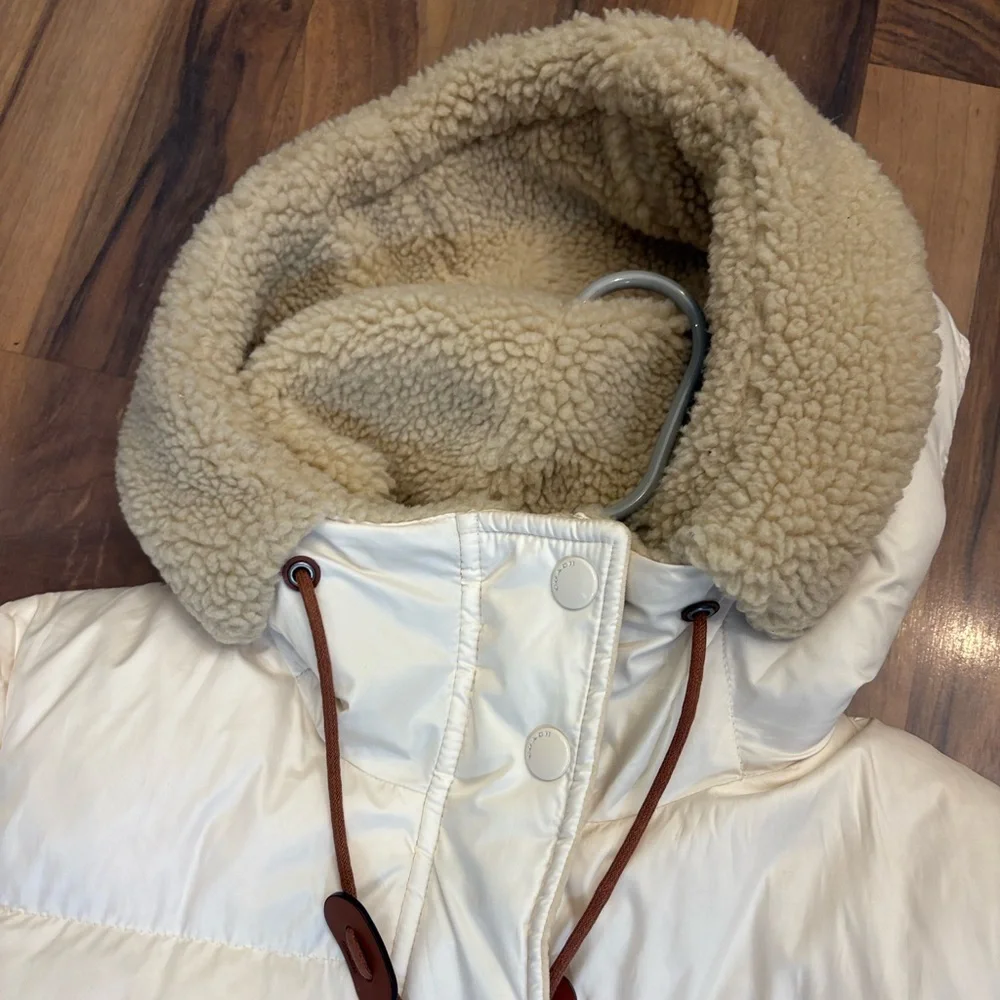 Coach Women's Long Down Puffer Coat